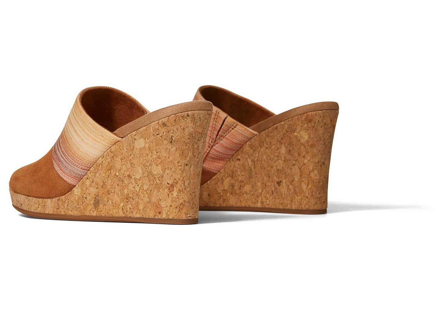 Toms Wedge Damskie Brązowe - Monica Mule Heel - 50GSMUWVF